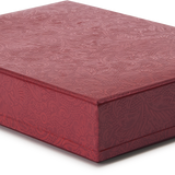 Red Floral Patent Storage Box