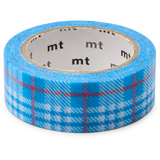 Kamoi Blue Check MT Washi Tape