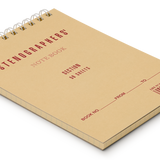 Life Spiral Bound A6 Stenographer's Notebook, Gridded