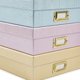 Yellow Moire Archival Box