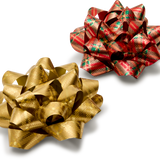 Tartan Stick-on Bow, Set of 2