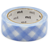 Blue Gingham MT Masking Tape