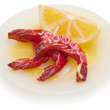 Shrimp and Lemon Plate Candle